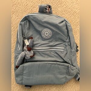 Kipling Light Blue Backpack